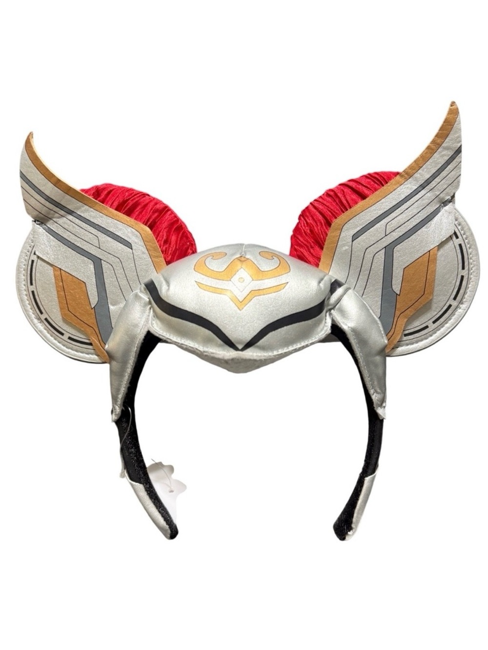 Disney x Marvel Thor‎ Helmet Headband Silver Mickey Mouse Ears 2021 DISCONTINUED